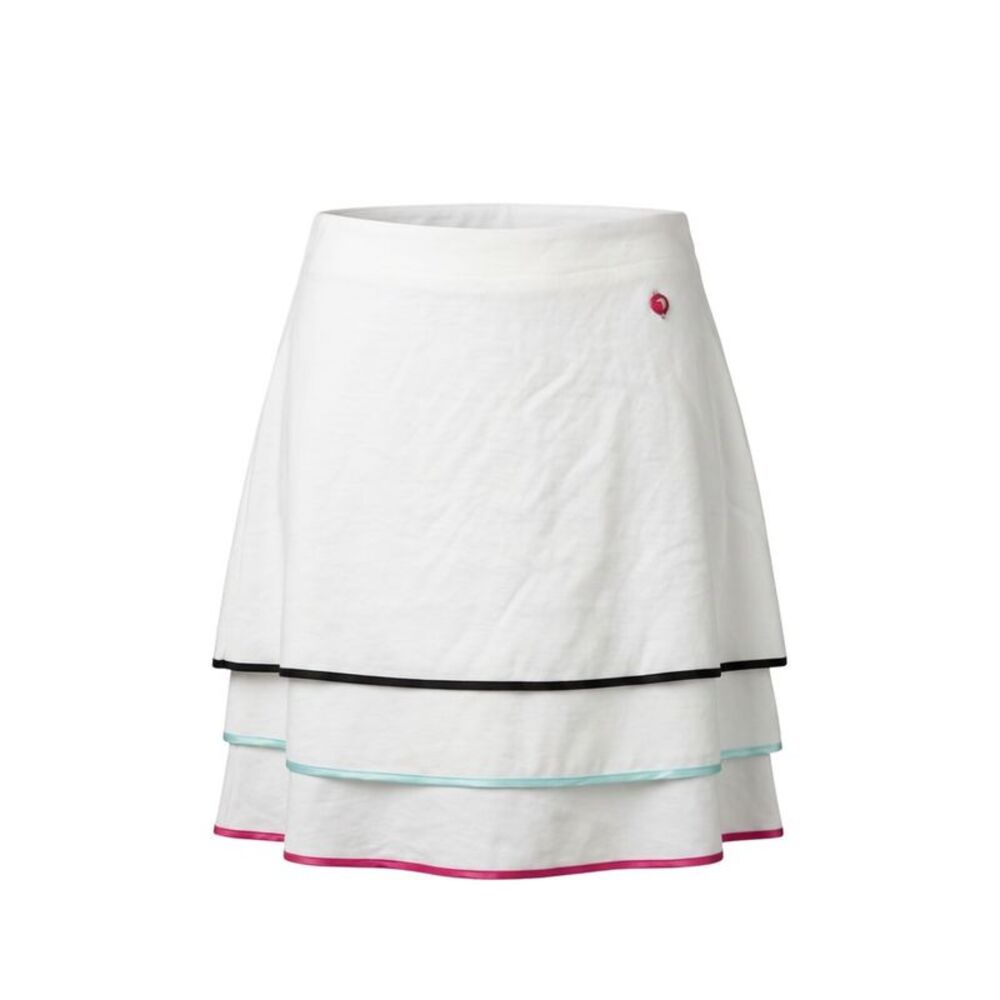 Trussardi Jeans White Viscose Women Women's Skirt
